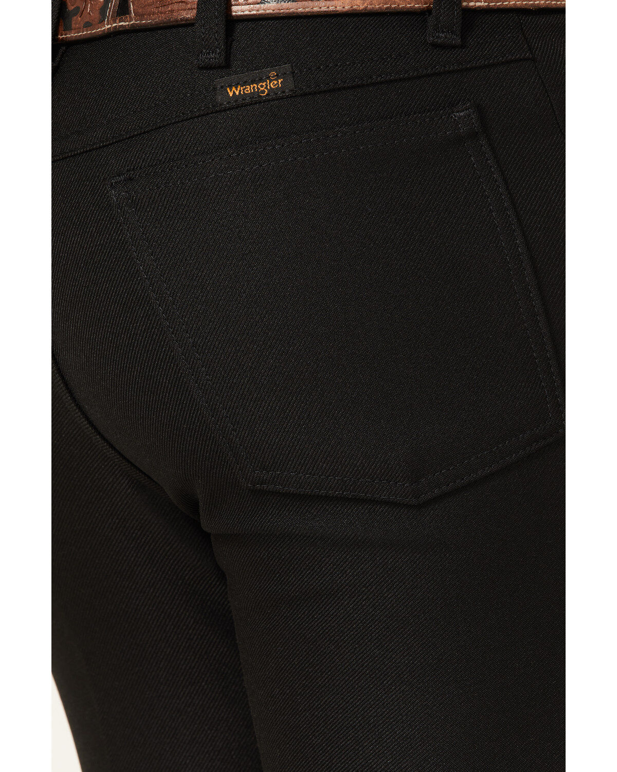 Image #4 - Wrangler Men's Wrancher Jeans, Black, hi-res