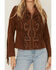 Image #3 - Wonderwest Women's Suede Southwestern Fringe Jacket, , hi-res