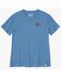 Image #2 - Carhartt Women's Irvine Relaxed Heritage Short Sleeve Graphic Tee, Blue, hi-res