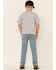 Image #4 - Levi's Boys' 511 Dodger Faded Light Wash Slim Straight Jeans, Light Blue, hi-res