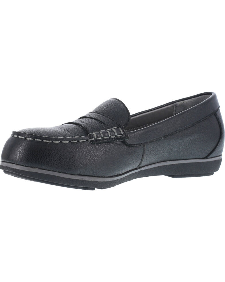 loafer steel toe shoes