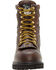 Image #4 - Georgia Men's Waterproof Steel Toe Logger Boots, Chocolate, hi-res
