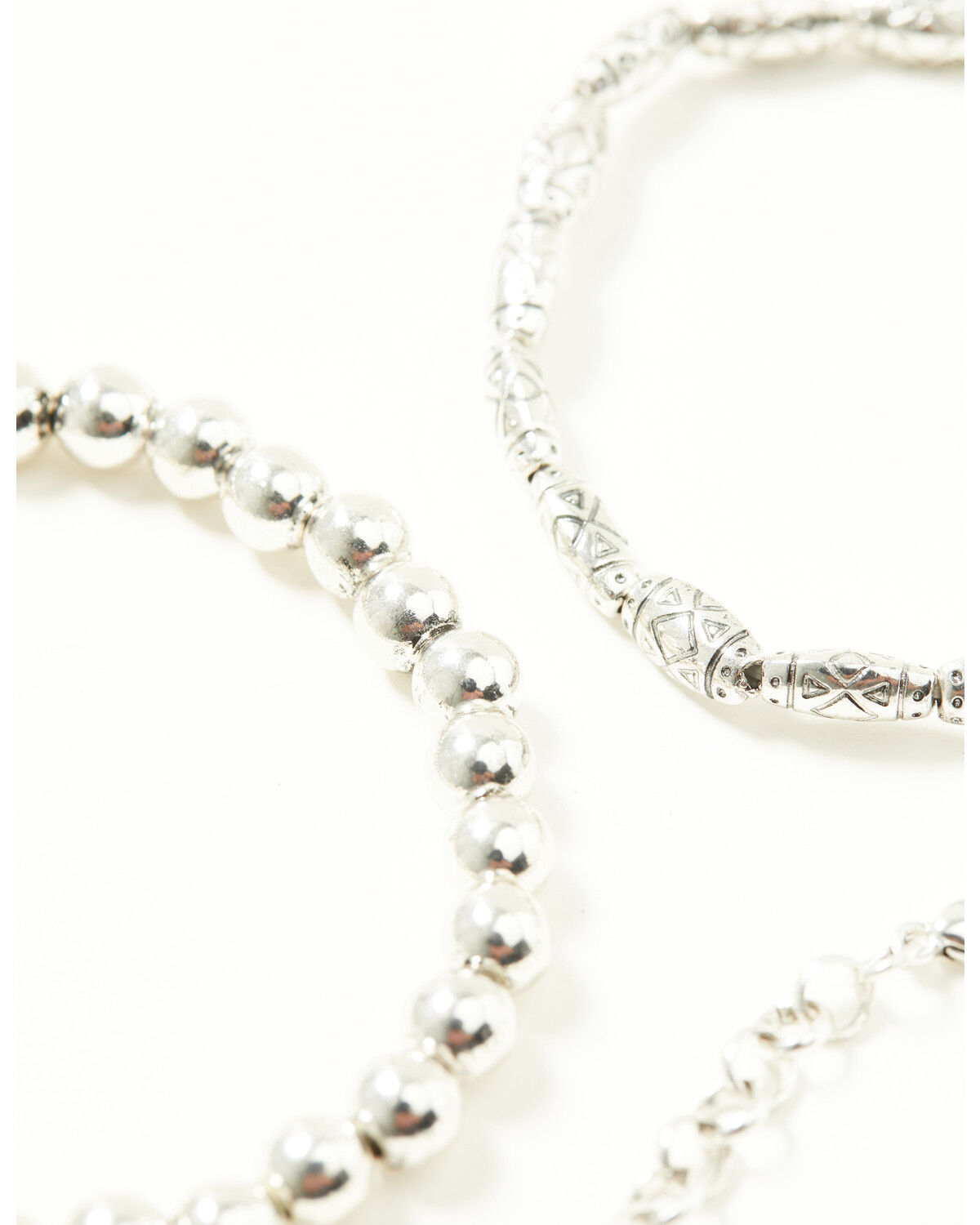 Image #3 - Shyanne Women's Heart Charm Bracelet Set - 3 Piece, Silver, hi-res