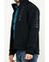 Image #4 - Cinch Men's Black Softshell Bonded Jacket, , hi-res