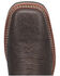 Laredo Men's Taylor Western Boots - Broad Square Toe, Brown, hi-res