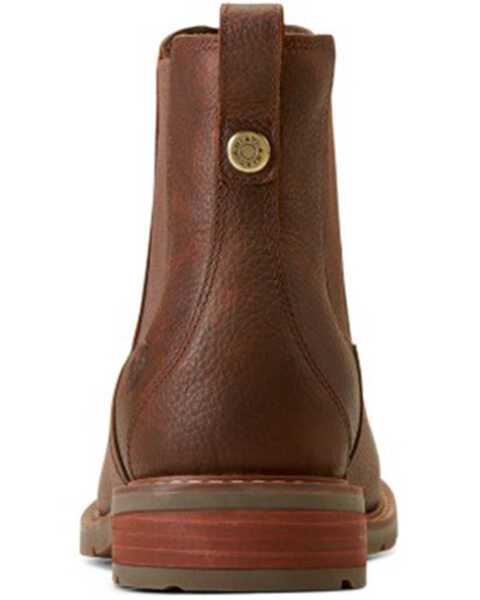 Image #3 - Ariat Men's Wexford Waterproof Chelsea Boots - Medium Toe , Brown, hi-res