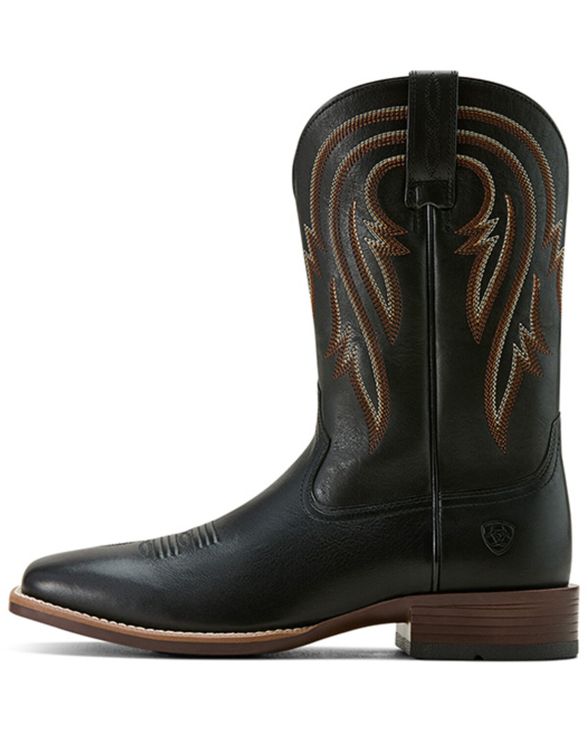 Image #2 - Ariat Men's Plano Performance Western Boots - Broad Square Toe, Black, hi-res