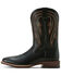 Image #2 - Ariat Men's Plano Performance Western Boots - Broad Square Toe, Black, hi-res