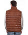 Image #2 - Scully Men's Ribbed Leather Black Vest, , hi-res