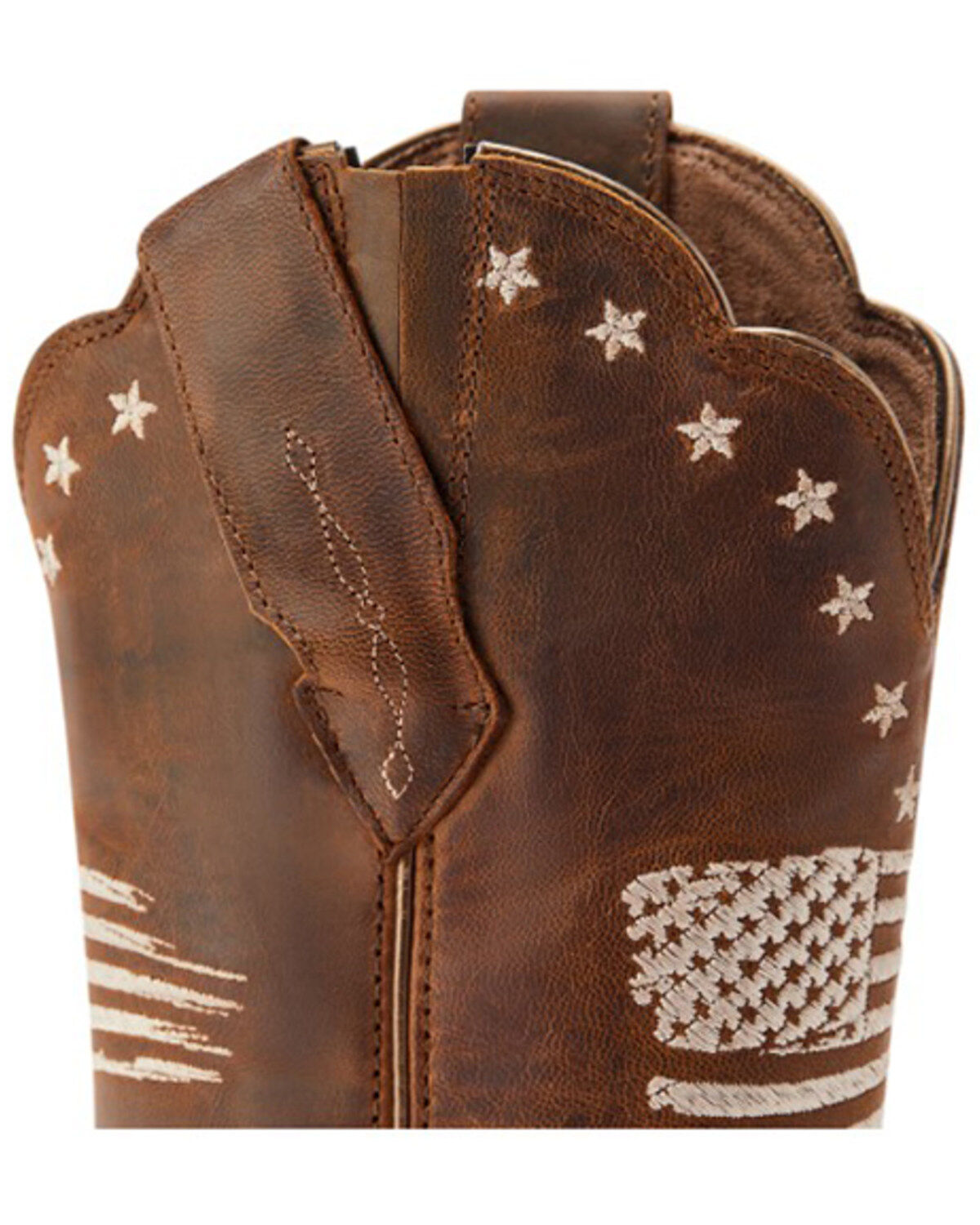 Image #6 - Ariat Women's Heritage Liberty StretchFit Western Boots - Round Toe, Brown, hi-res