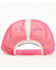 Image #3 - Trenditions Women's Catchfly Steerhead Paisley Print Baseball Cap , Pink, hi-res