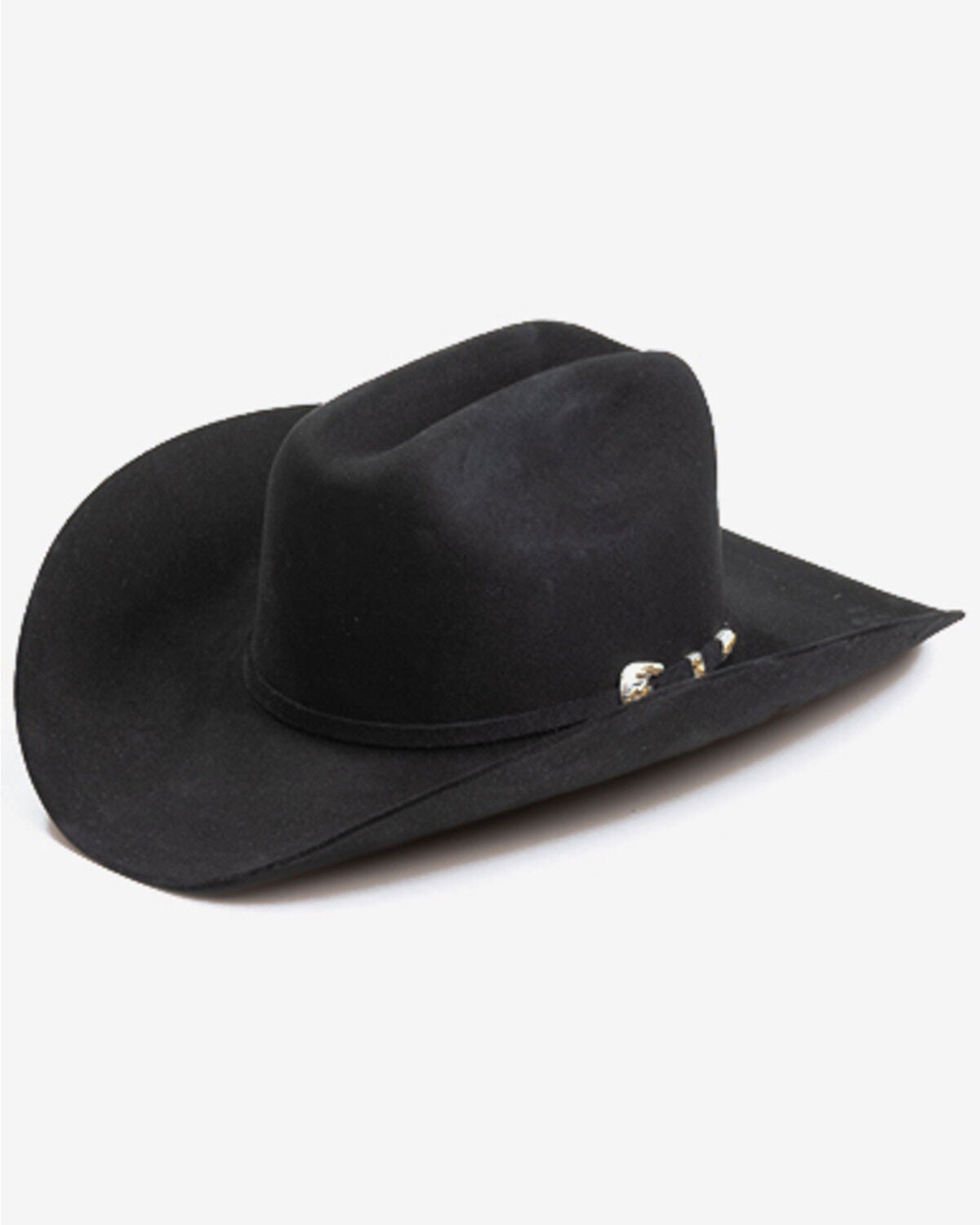 Image #1 - Larry Mahan Imperial 1000X Felt Cowboy Hat, Black, hi-res