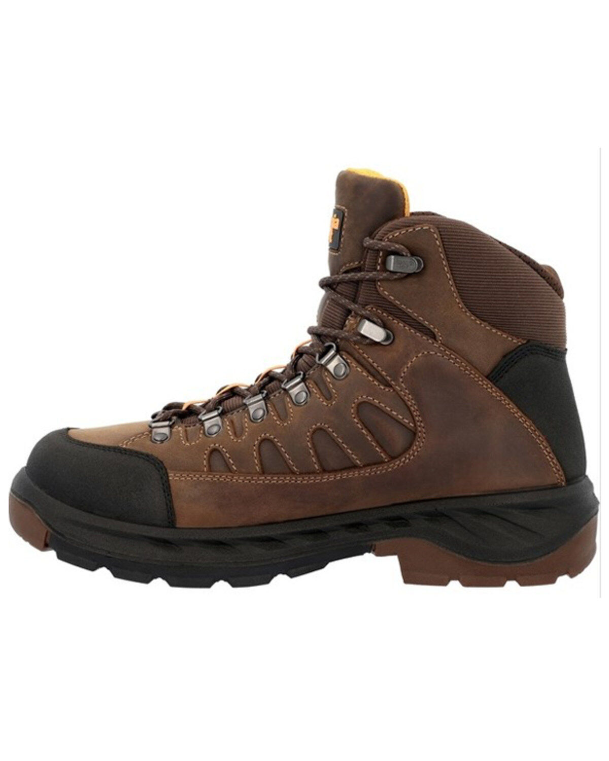 Image #3 - Georgia Boot Men's OT Waterproof Lace-Up Hiking Work Boots - Soft Toe, Brown, hi-res