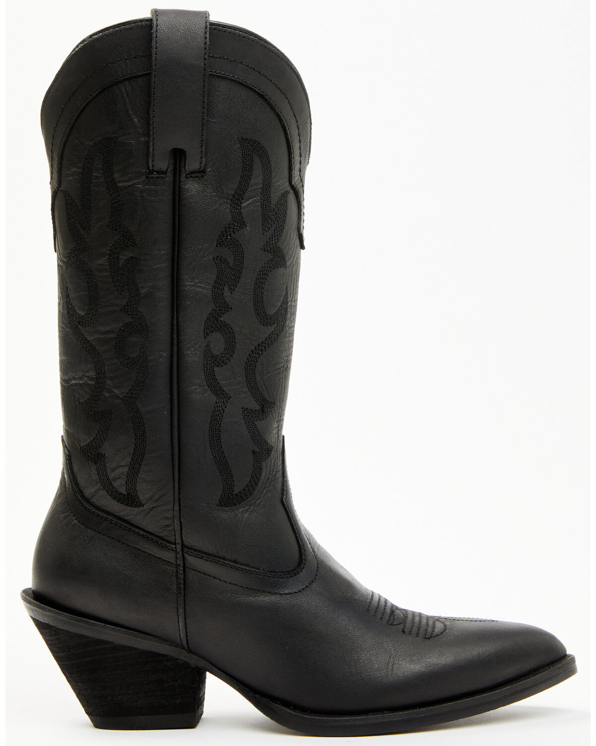 Image #2 - Shyanne Women's Dolly Western Boots - Round Toe, Black, hi-res