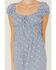 Heartloom Women's Edina Midi Dress , Blue, hi-res