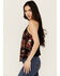 Image #2 - Idyllwind Women's Scrolling Floral Haze Embroidered Sleeveless Top, Black, hi-res