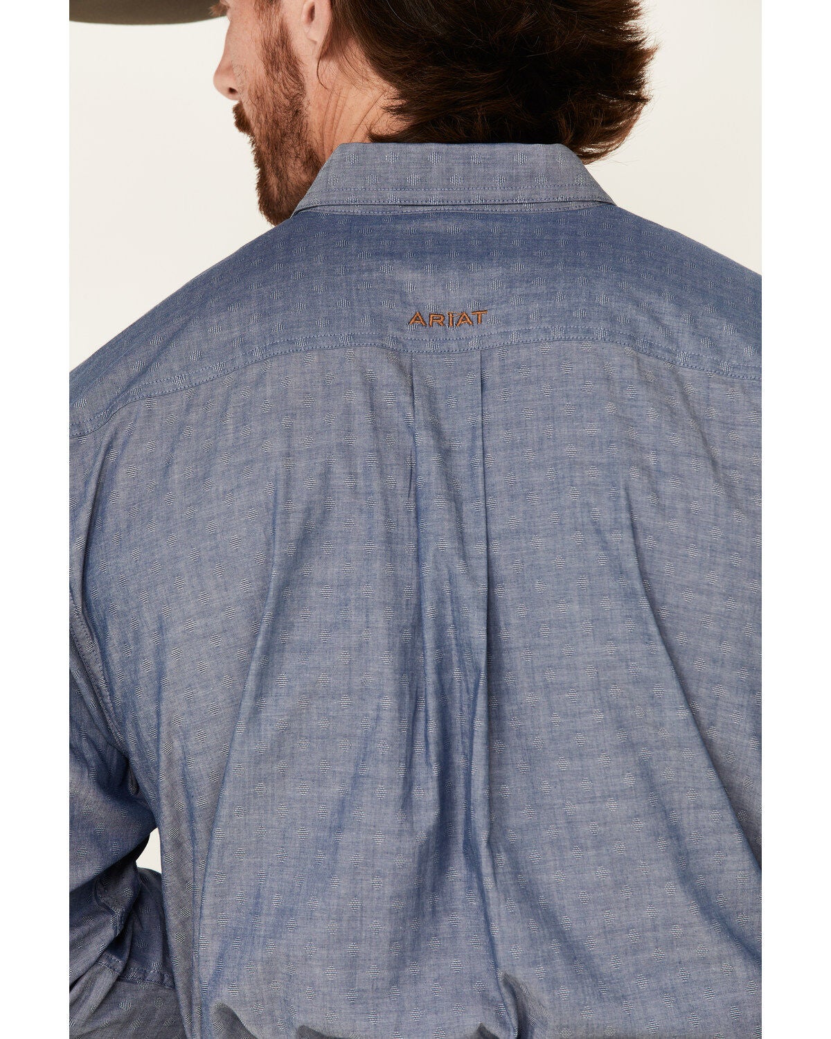 Image #5 - Ariat Men's Thomas Small Diamond Geo Print Long Sleeve Western Shirt, , hi-res