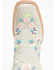 Image #6 - Corral Girls' Floral Embroidered Blacklight Western Boots - Square Toe, Light Pink, hi-res