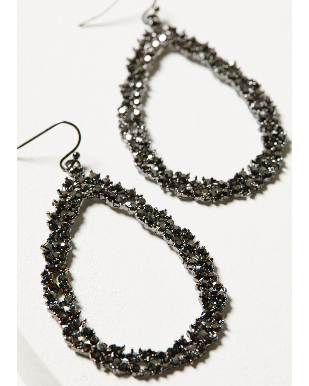 Image #2 - Shyanne Women's Enchanted Forest Pewter Teardrop Earrings, Pewter, hi-res