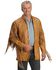 Image #1 - Kobler Zapata Fringed Leather Jacket, Beige, hi-res