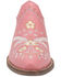 Image #4 - Laredo Women's Wildflower Mules - Snip Toe, Pink, hi-res