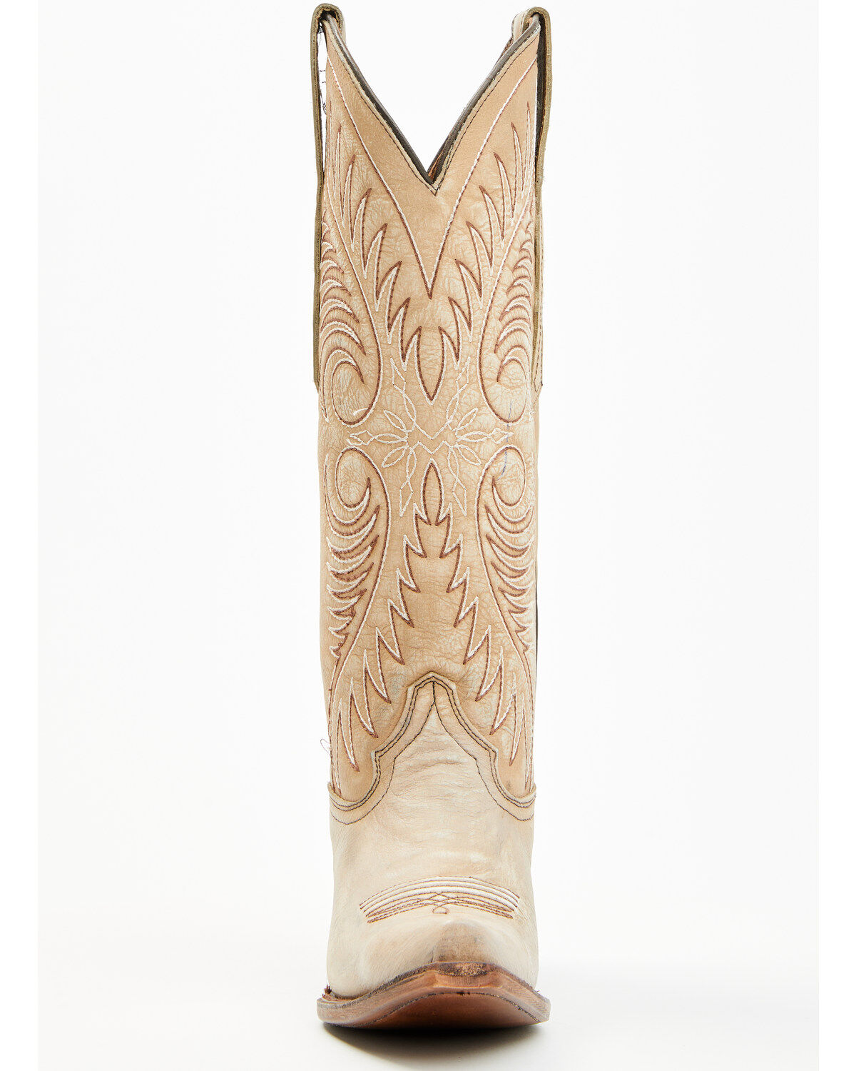 Image #4 - Circle G Women's Tall Western Boots - Snip Toe, Sand, hi-res