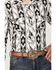 Image #3 - Rock & Roll Denim Men's Southwestern Print Long Sleeve Snap Stretch Western Shirt, White, hi-res