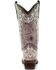 Corral Girls' Scroll Embroidery Western Boots, Brown, hi-res