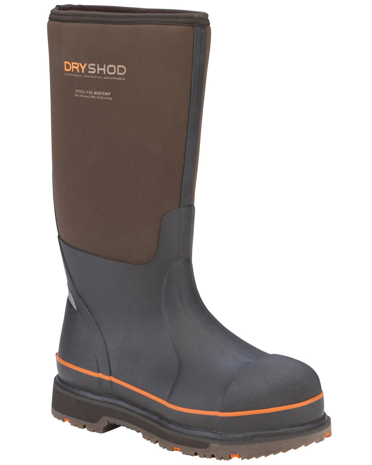Image #1 - Dryshod Men's Cool Clad Boots - Steel Toe, , hi-res
