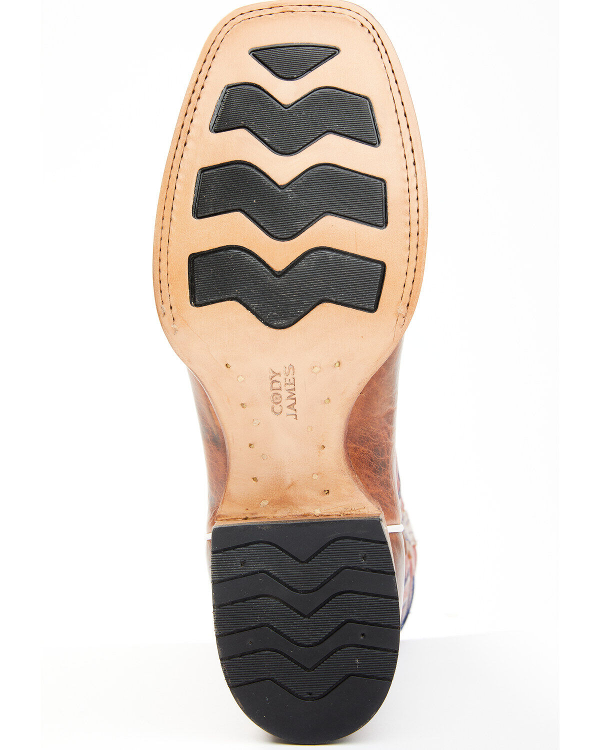 Image #7 - Cody James Men's Union Xero Gravity Performance Western Boots - Broad Square Toe, Red, hi-res