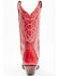 Dan Post Women's Zacatecas Exotic Watersnake Western Boots - Snip Toe, Red, hi-res
