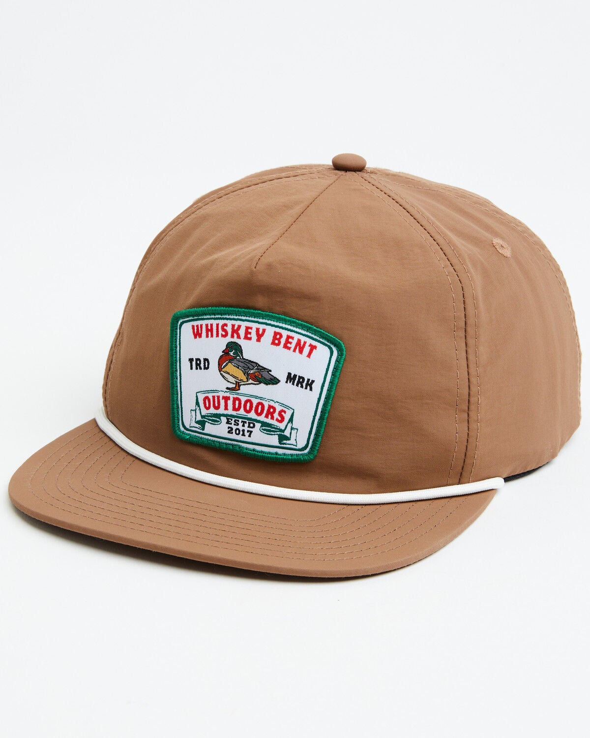 Whiskey Bent Men's The Woody Ball Cap, Brown, hi-res