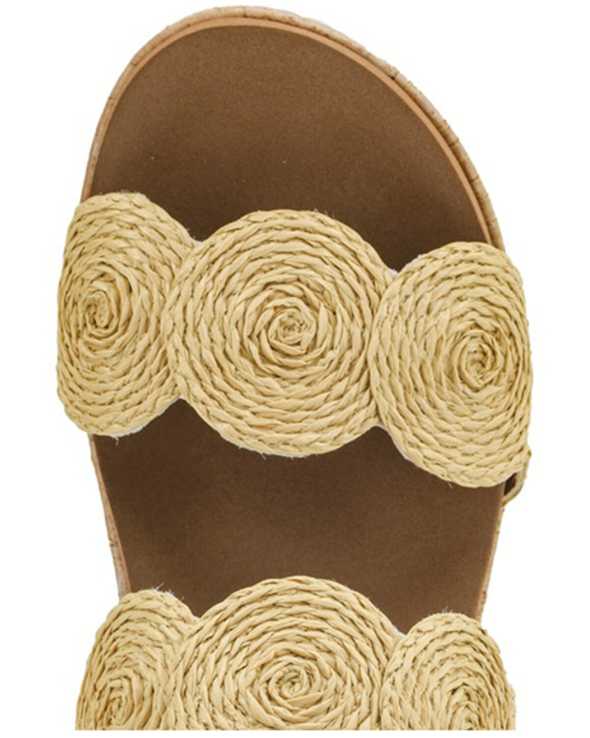 Image #4 - Corkys Women's Make A Toast Wedge Sandals, Natural, hi-res