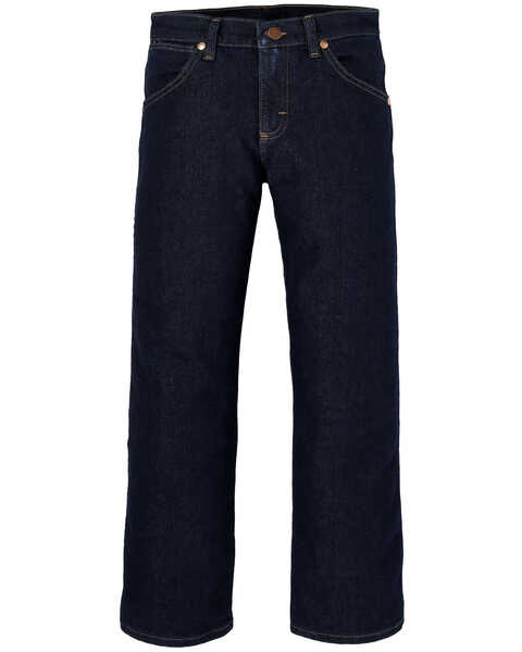 Image #2 - Wrangler Boys' Dark Prewash Active Flex Regular Cowboy Cut Jeans , , hi-res