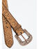 Image #2 - Shyanne Women's Floral Print Leather Belt, , hi-res