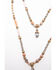Image #4 - Shyanne Women's Moonlit Two Layered Beaded Necklace Tassel Jewelry Set , Silver, hi-res