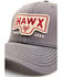 Image #2 - Hawx Men's Logo Patch Ball Cap, Grey, hi-res