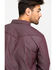 Image #5 - Moonshine Spirit Men's Snakeskin Diamond Geo Print Long Sleeve Western Shirt , , hi-res