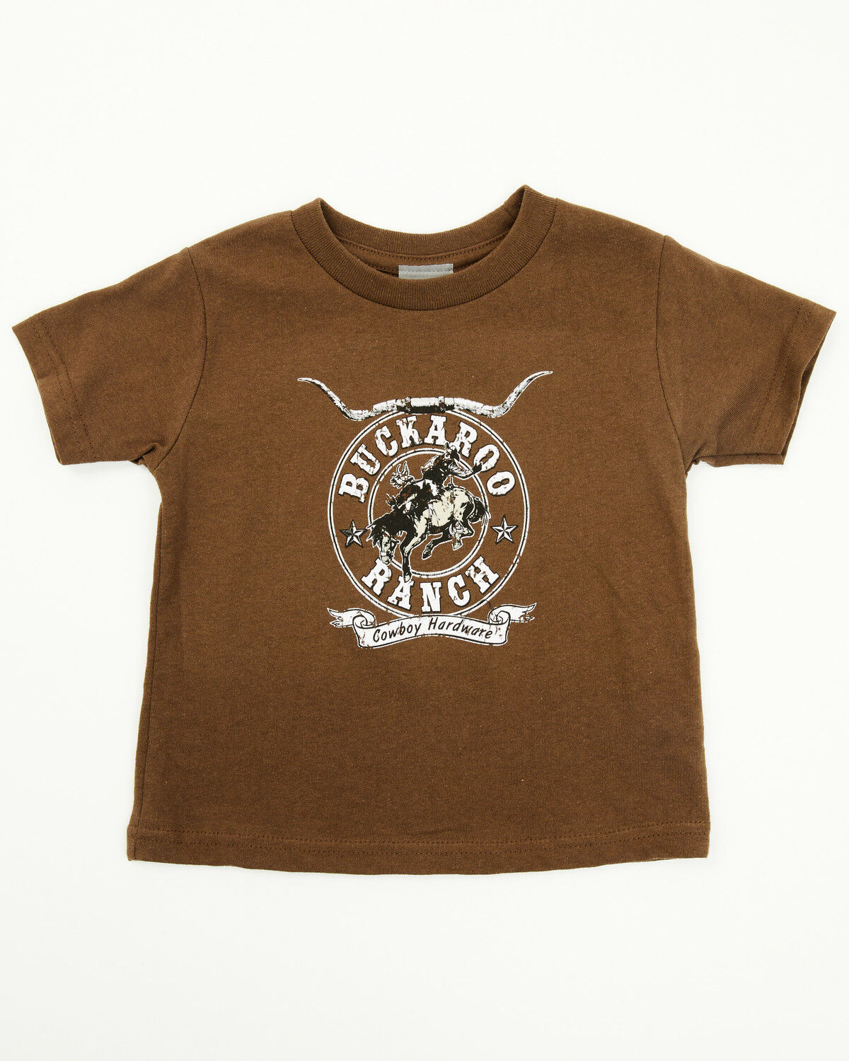 Image #1 - Cowboy Hardware Toddler Boys' Buckaroo Ranch Short Sleeve Graphic T-Shirt, , hi-res