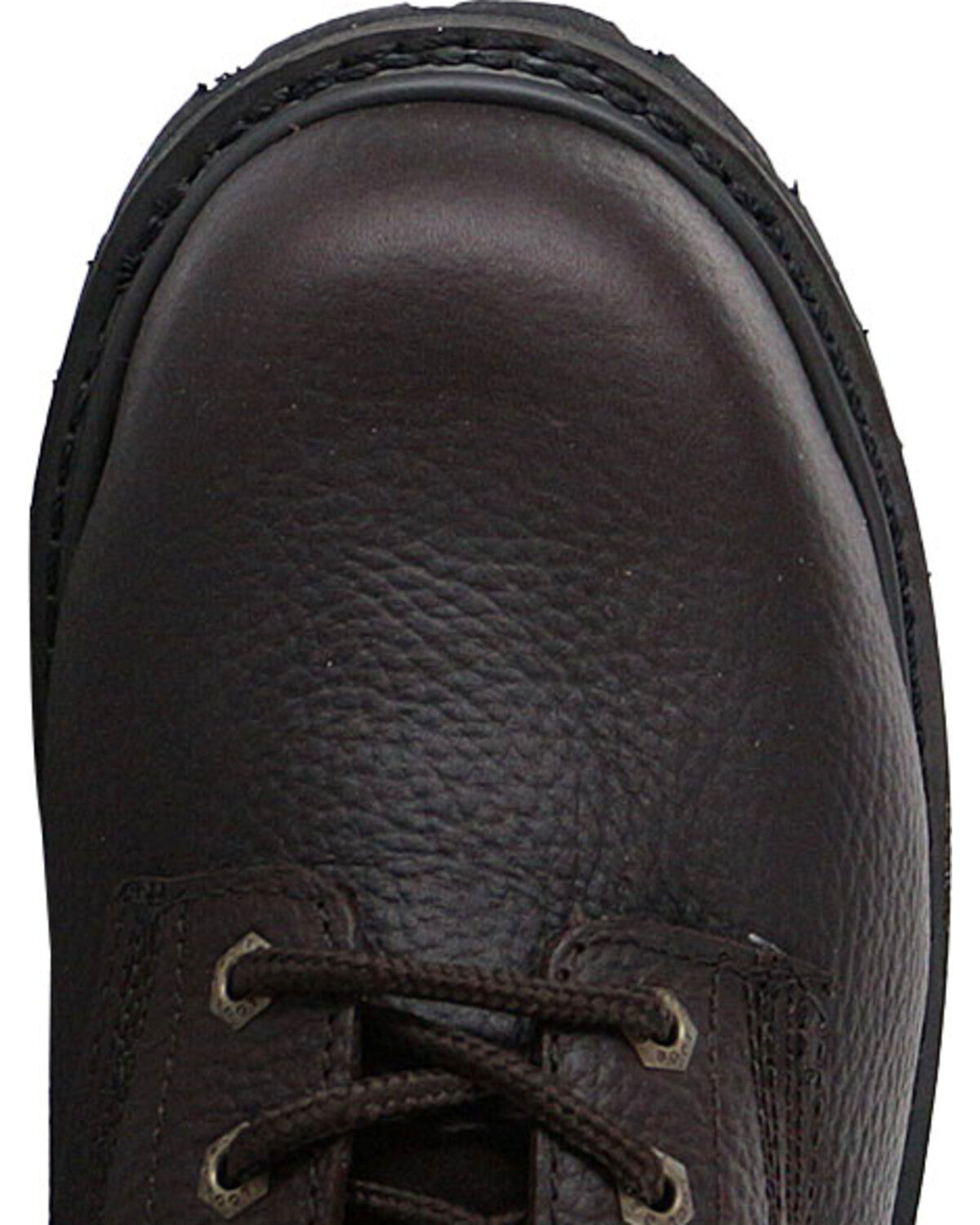 Image #6 - Georgia Men's Steel Toe Oiler Work Boots, Brown, hi-res
