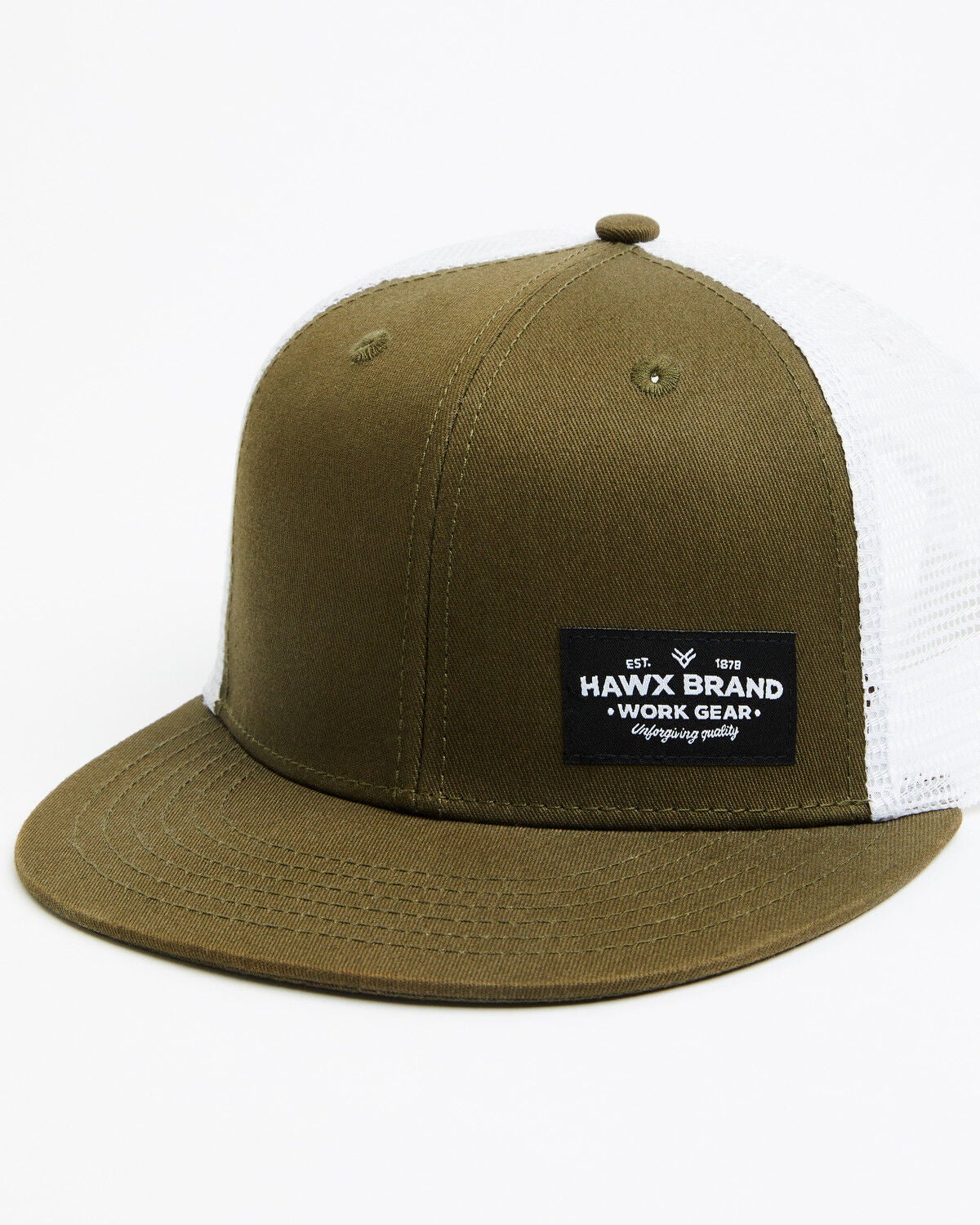 Hawx Men's Corner Patch Ball Cap, Olive, hi-res