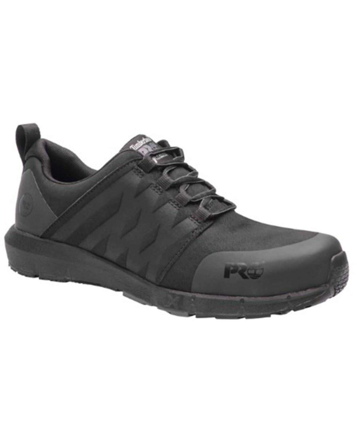 Image #1 - Timberland Pro Radius Raptek Work Shoes - Composite Toe, Black, hi-res