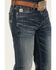 Image #2 - Cinch Men's Jesse Dark Stonewash Tint Slim Straight Performance Stretch Denim Jeans, Dark Wash, hi-res