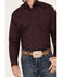 Image #3 - Cinch Men's Medallion Print Long Sleeve Button-Down Western Shirt, Brown, hi-res