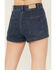 Image #4 - Show Me Your Mumu Women's Palm Springs Hot Shorts, Dark Wash, hi-res