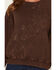 Image #3 - Shyanne Women's Embroidered Horses Crew Neck Sweatshirt, Cognac, hi-res
