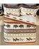 Image #3 - Carsten Home Western Striped Print King Quilt Set - 3 Piece, Multi, hi-res