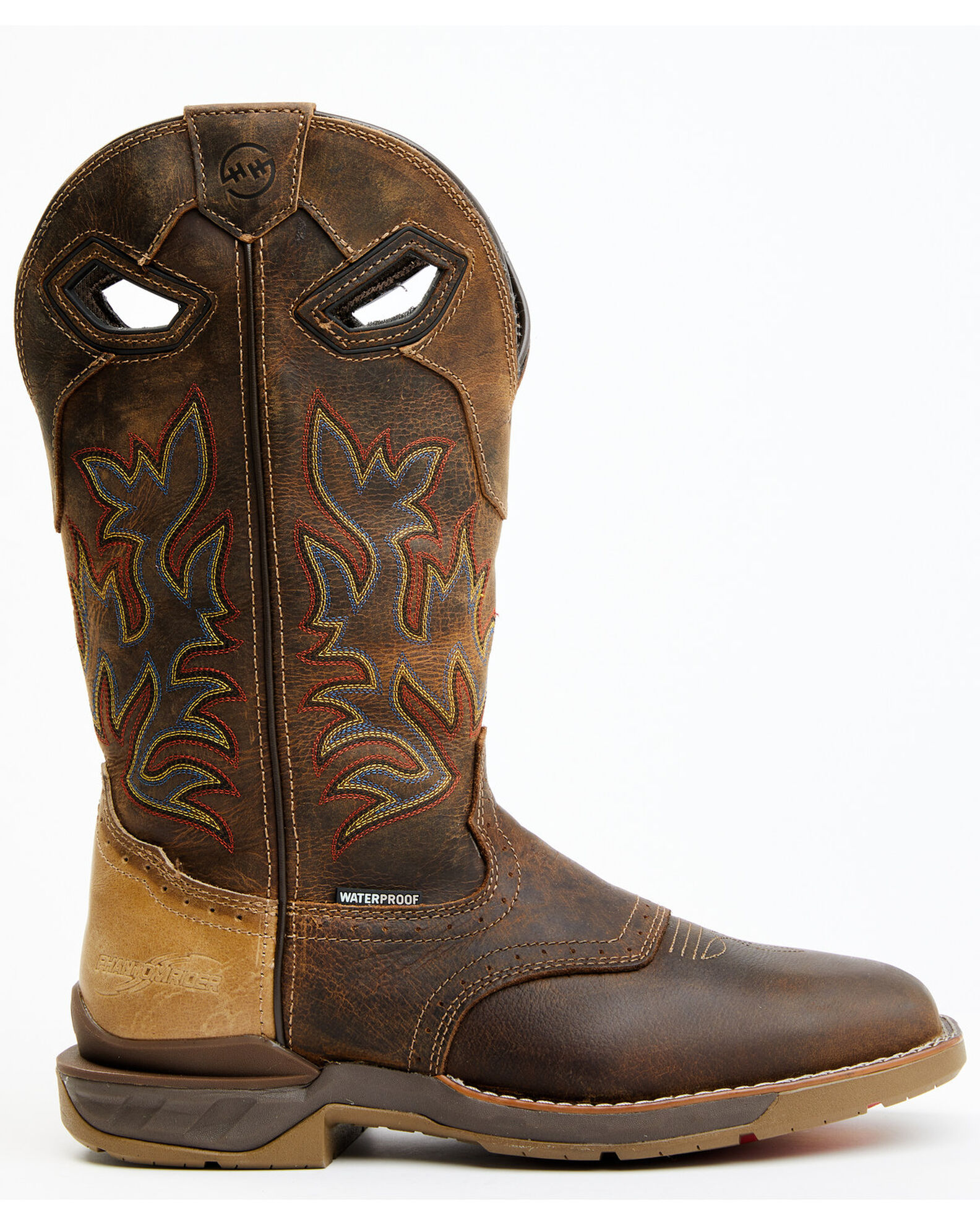 Double H Men s Malign Waterproof Performance Western Roper Boots Broad Square Toe Boot Barn