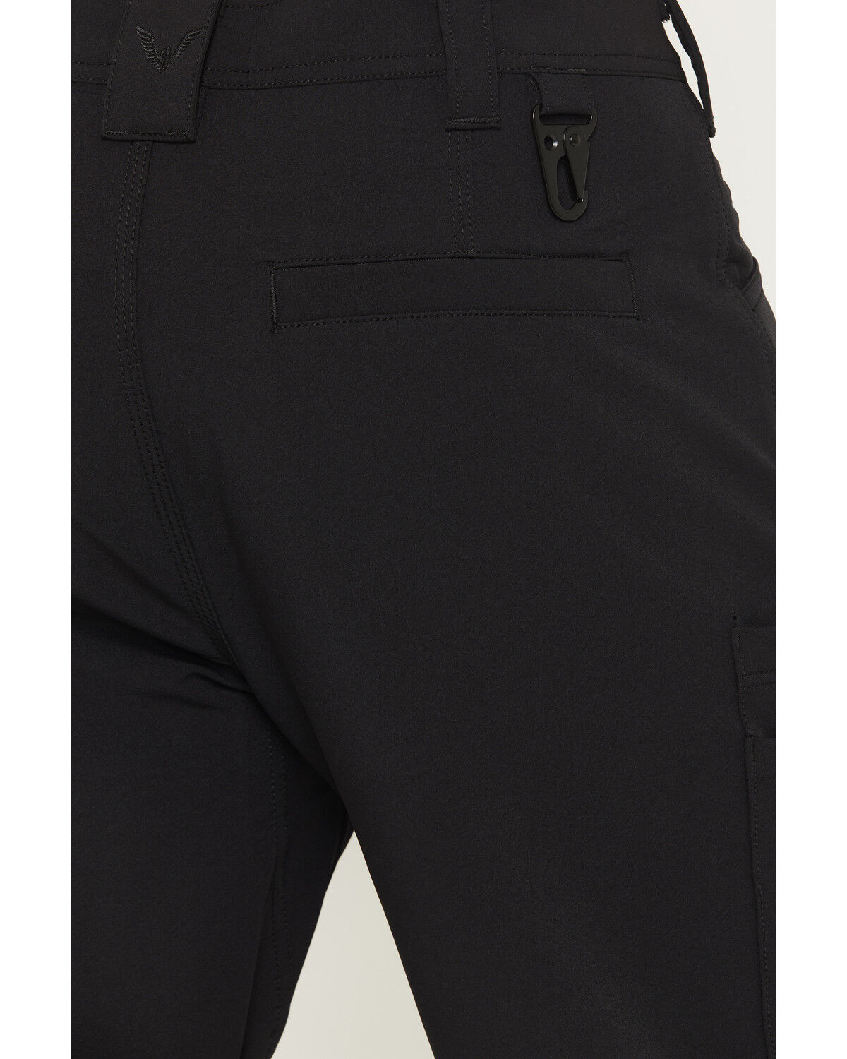 Image #4 - Thorogood Men's Infinity DWR Soft Shell Relaxed Straight Stretch Work Pants, Black, hi-res
