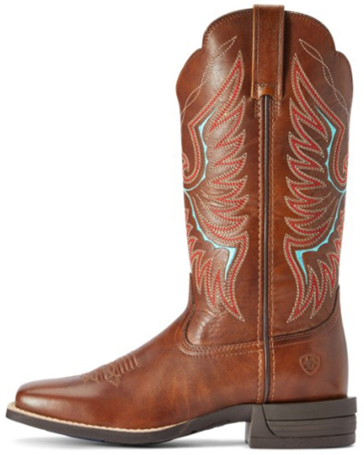 Image #2 - Ariat Women's Rockdale Shock Shield Performance Western Boots - Broad Square Toe, Brown, hi-res
